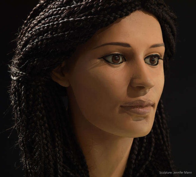 Dùng công nghệ mới dựng lại mặt xác ướp của một mỹ nhân Ai Cập và đây là kết quả - Ảnh 4.