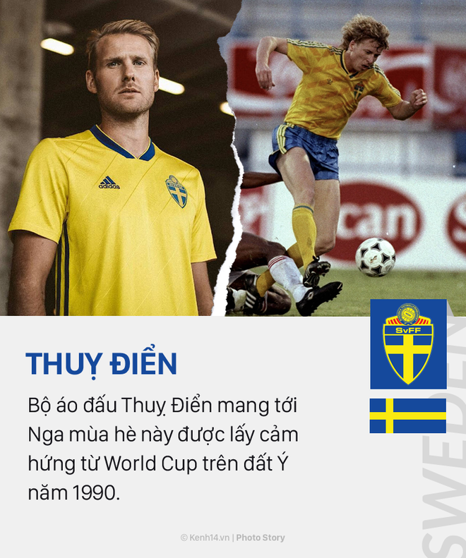 Áo đấu ở World Cup 2018: Khi mốt thời trang quay vòng - Ảnh 15.