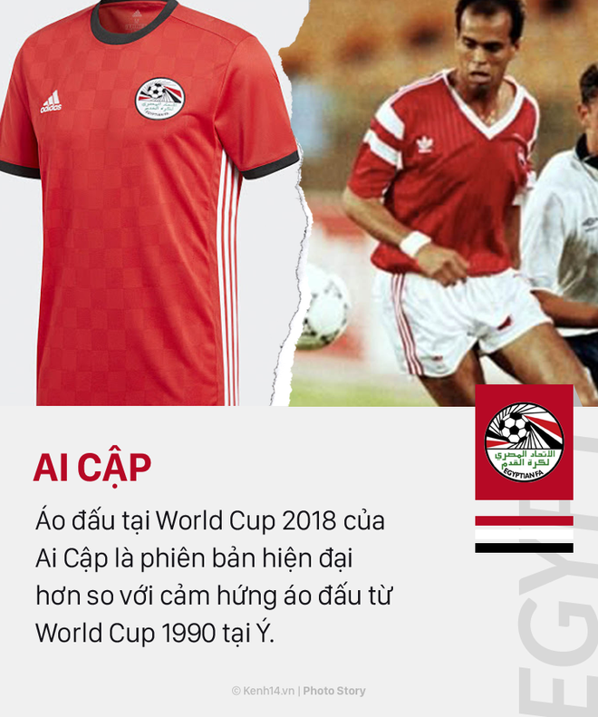 Áo đấu ở World Cup 2018: Khi mốt thời trang quay vòng - Ảnh 17.