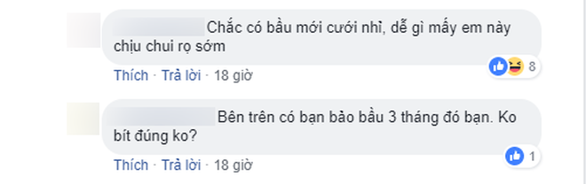 Bị cư dân mạng đồn đoán cưới chạy bầu, Tú Anh ngầm phủ nhận bằng cách này? - Ảnh 2.