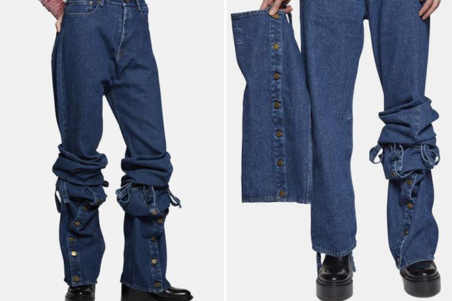 Điểm danh 7 mẫu quần jeans quái đản đã xấu đau đớn lại còn có mức giá chặt chém - Ảnh 13.