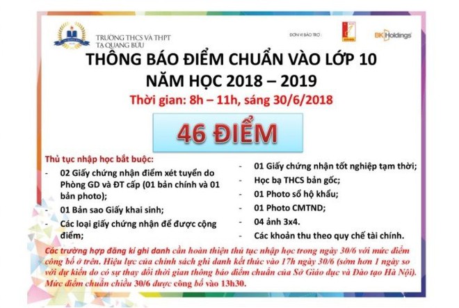 Nhà trường bắt học sinh chơi chứng khoán khi tuyển sinh: Hôm qua điểm chuẩn 46, trưa tăng 49, hôm nay lại 50.5 - Ảnh 1.