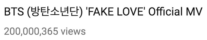 Fake Love (BTS) tiếp tục phá kỉ lục Youtube - Ảnh 2.