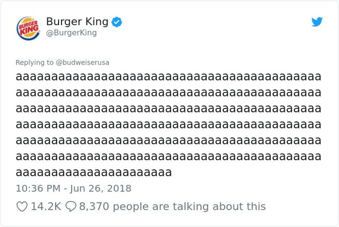 Burger King h&ograve; h&eacute;t c&atilde;i nhau loạn x&igrave; với Budweiser tr&ecirc;n mạng x&atilde; hội, cư d&acirc;n mạng ngớ người khi biết sự thật - Ảnh 13.