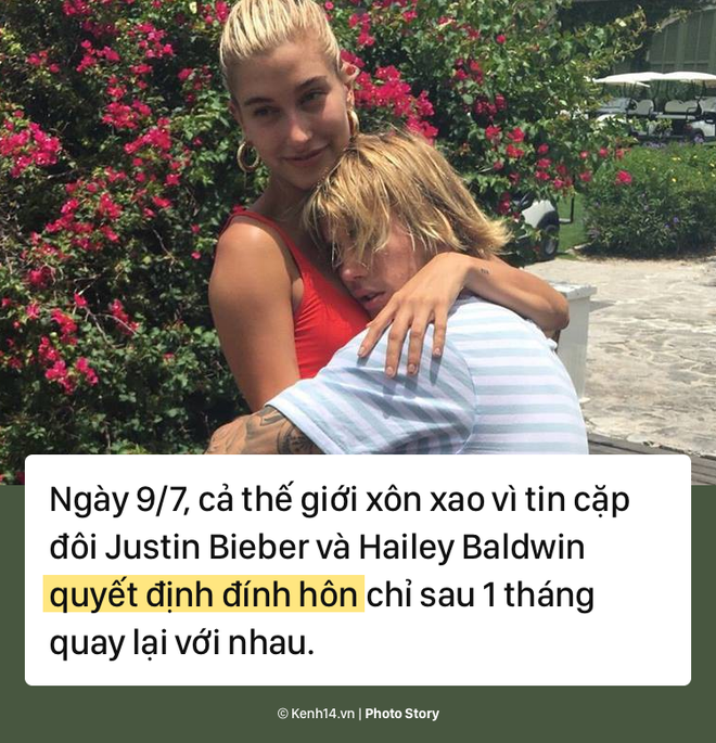 Nhìn lại chặng đường yêu đương thăng trầm của cặp đôi Justin Bieber và Hailey Baldwin - Ảnh 1.