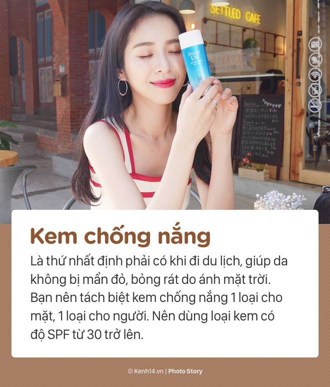 Những loại mỹ phẩm si&ecirc;u cần thiết bạn n&ecirc;n cho v&agrave;o vali trong những chuyến đi chơi xa - Ảnh 1.