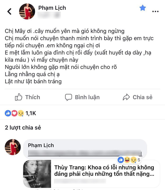 Vợ Phạm Anh Khoa trả lời phỏng vấn khiến Phạm Lịch tức giận  - Ảnh 1.