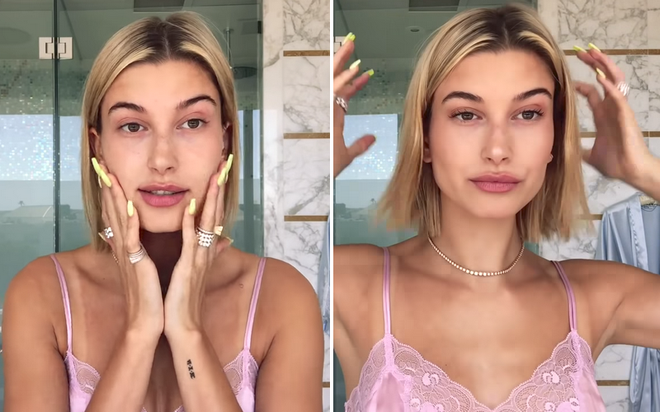 Clip hot nhất của Hailey Baldwin hiện giờ: 7 bước makeup để được đính hôn với Justin Bieber - Ảnh 12.