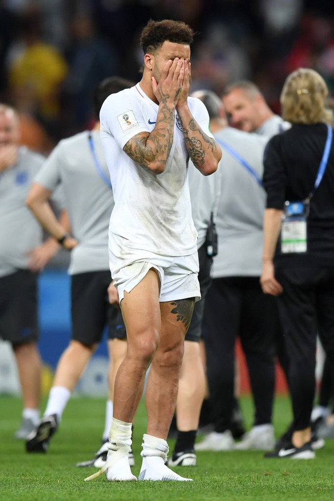 Cầu thủ Anh bật kh&#243;c tức tưởi sau trận thua ngược Croatia, mất v&#233; v&#224;o chung kết World Cup 2018 - Ảnh 9.