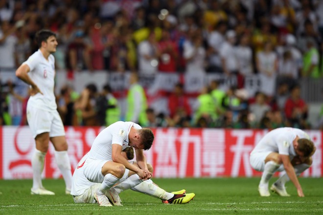 Cầu thủ Anh bật kh&#243;c tức tưởi sau trận thua ngược Croatia, mất v&#233; v&#224;o chung kết World Cup 2018 - Ảnh 8.