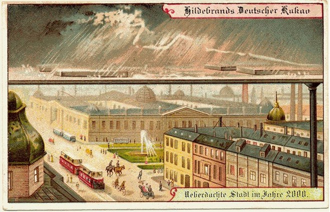 Năm 1900 người ta đã từng mơ tưởng về thế giới tương lai của năm 2000 ảo diệu đến thế này - Ảnh 10.