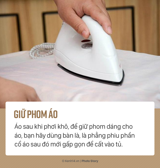 Giữ cho những chiếc &aacute;o ph&ocirc;ng lu&ocirc;n trong t&igrave;nh trạng như mới với v&agrave;i tips n&agrave;y - Ảnh 7.