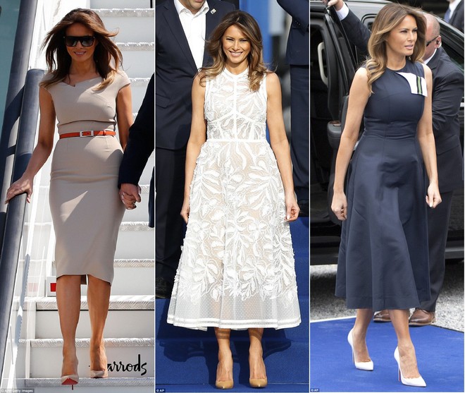 Bà Melania Trump “chiếm sóng MXH” với chiếc đầm được ví như đầm của Belle trong Người đẹp và quái vật - Ảnh 9.