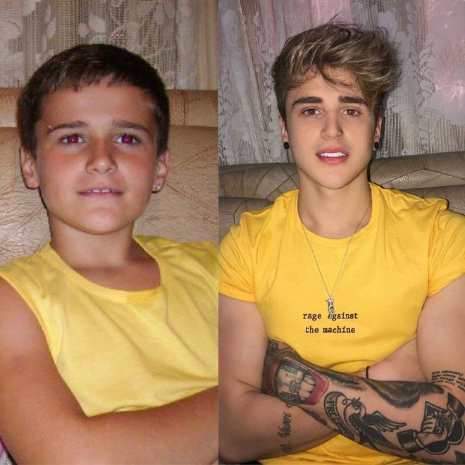 Hot boy Brazil 4,3 triệu follower tiết lộ ảnh hồi 9 tuổi: Đừng chê ai xấu khi họ vẫn chưa dậy thì xong! - Ảnh 1.