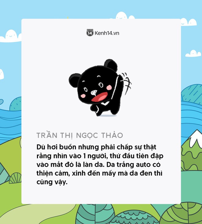 Khổ như con g&aacute;i da đen: Đi buổi tối sợ h&ograve;a v&agrave;o m&agrave;n đ&ecirc;m, đồ chống nắng ho&agrave;n to&agrave;n v&ocirc; t&aacute;c dụng - Ảnh 7.