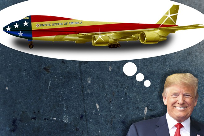 Ông Donald Trump muốn độ lại máy bay Air Force One sao cho đậm chất Mỹ hơn và đây là các phương án - Ảnh 5.