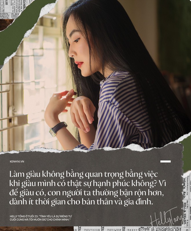 Helly Tống ở tuổi 23: Tình yêu là sự riêng tư cuối cùng mà tôi giữ cho riêng mình. - Ảnh 9.