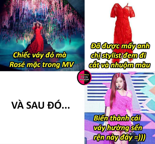 Dị biệt như stylist của Black Pink: cặp tóc bằng kẹp giấy, áo váy nhuộm tùm lum, chân váy chế thành váy quây - Ảnh 5.