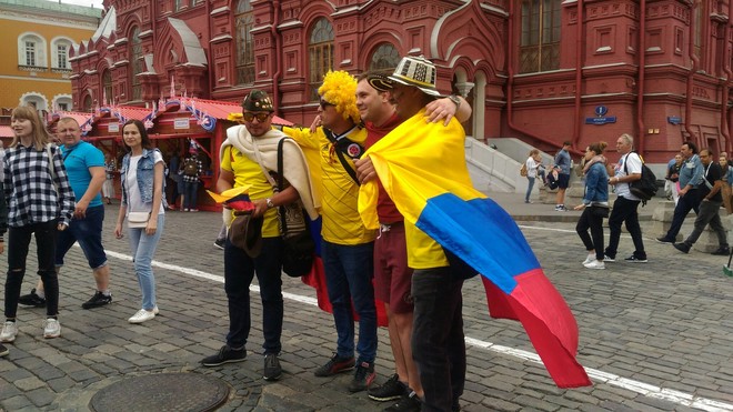 Du học sinh Việt từ khắp nơi tr&ecirc;n thế giới đ&atilde; đổ về Moscow để chứng kiến Chung kết WC 2018 - Ảnh 5.