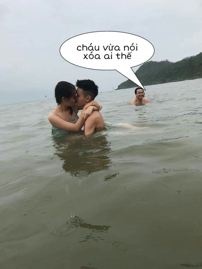 Đăng đ&agrave;n nhờ th&aacute;nh chỉnh ảnh x&oacute;a gi&uacute;p &ocirc;ng ch&uacute; trong bức ảnh h&ocirc;n nhau l&atilde;ng mạn, cặp đ&ocirc;i nhận lại series ảnh cười t&eacute; ghế - Ảnh 6.
