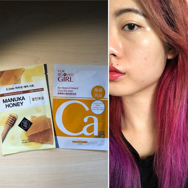Một tuần liền đắp 2 miếng mặt nạ mỗi ng&agrave;y, c&ocirc; n&agrave;ng n&agrave;y đ&atilde; r&uacute;t ra kết luận kh&ocirc;ng thể &ldquo;đau thương&rdquo; hơn - Ảnh 3.