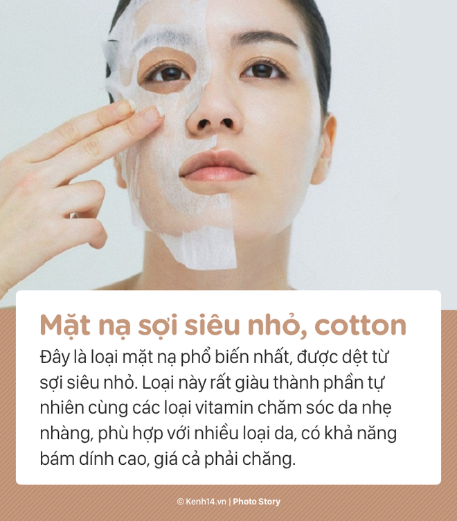 Chỉ đắp mặt nạ dưỡng da thôi mà có tận 8 loại cơ đấy! - Ảnh 1.