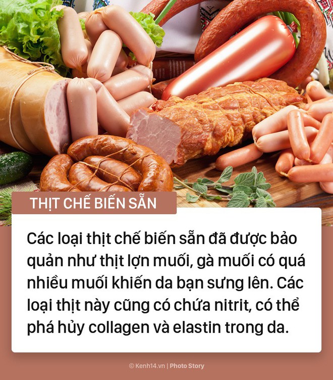 Những thực phẩm yêu thích của chị em nhưng lại tiềm ẩn nhiều nguy cơ gây hại cho làn da - Ảnh 4.