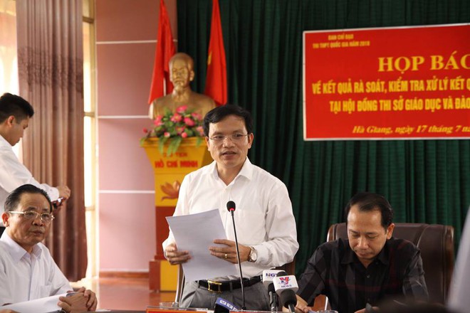 Hà Giang: Sở Giáo dục tỉnh đề nghị khởi tố điều tra vụ nâng điểm thi - Ảnh 2.