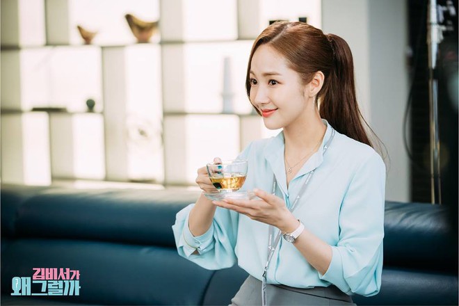 Hậu trường Thư Ký Kim: Phản ứng cực mặn của Park Seo Joon khi ăn món trứng của Park Min Young - Ảnh 16.