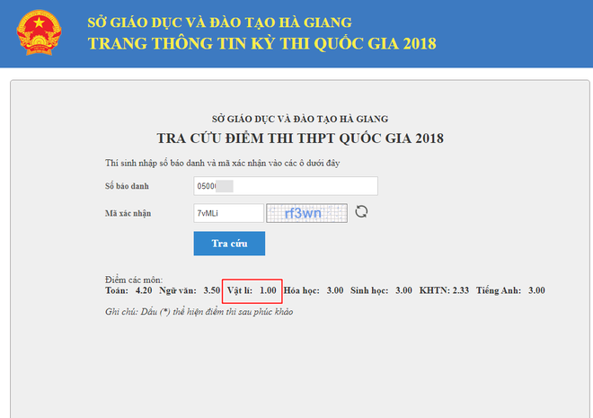 Thêm 1 thí sinh Hà Giang từng đứng top điểm cao trượt tốt nghiệp vì điểm Vật lý từ 8,75 hạ xuống 1 sau khi chấm thẩm định - Ảnh 2.