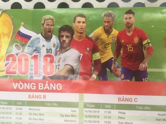 Ảnh Chế World Cup 2018: Lịch Thi Đấu Điềm Báo Cho Messi, Ronaldo