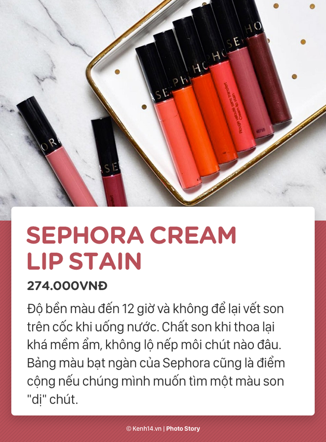 7 loại son b&aacute;m d&iacute;nh si&ecirc;u tốt, bất chấp mưa r&agrave;o m&ugrave;a h&egrave; - Ảnh 11.