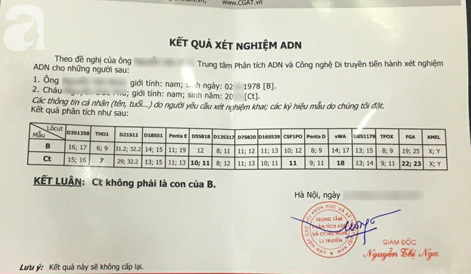 Kết quả xét nghiệm ADN: Chỉ vài dòng ngắn ngủi nhưng có thể thay đổi số phận cả một đời người! - Ảnh 4.