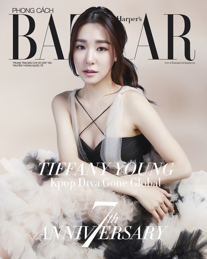 Tiffany (SNSD) chính thức lộ diện trên tạp chí Việt: Đẹp mê hồn, còn được gọi là siêu sao quốc tế - Ảnh 1.