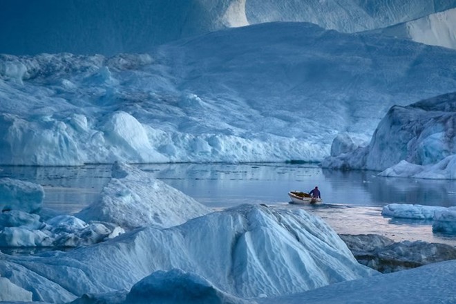 Ngắm vẻ đẹp siêu thực của vịnh băng Ilulissat - Ảnh 11.