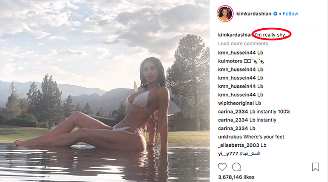 Biết đâu bất ngờ, lại có ngày Kim Kardashian biết xấu hổ vì mặc bikini bé tin hin?  - Ảnh 2.