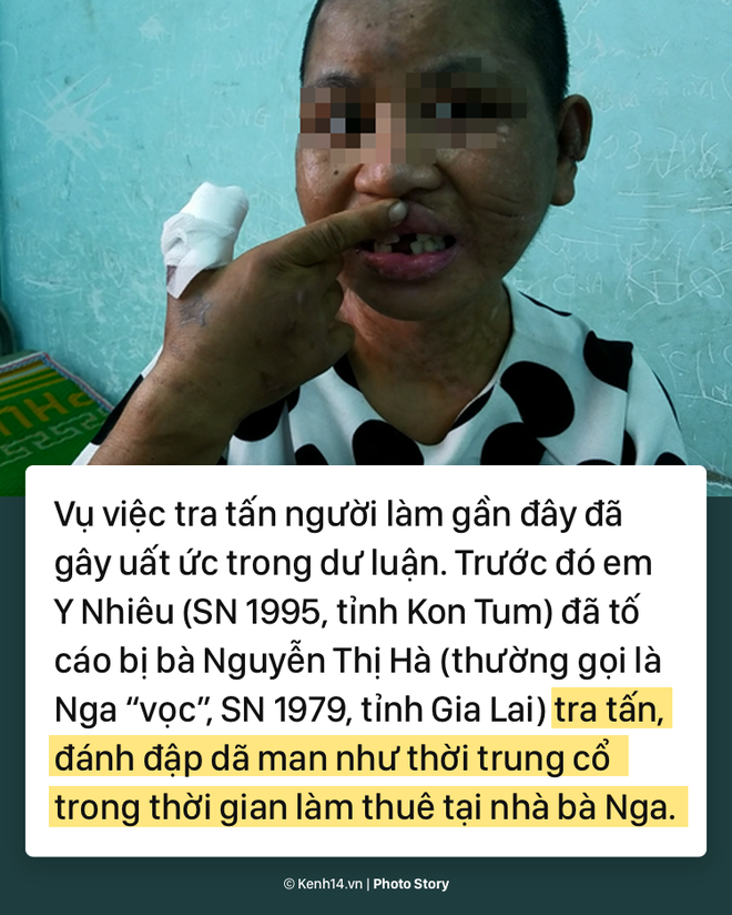 Bà chủ có triệu chứng ngáo đá, bạo hành người giúp việc dã man như thời trung cổ gây bức xúc trong dư luận - Ảnh 1.