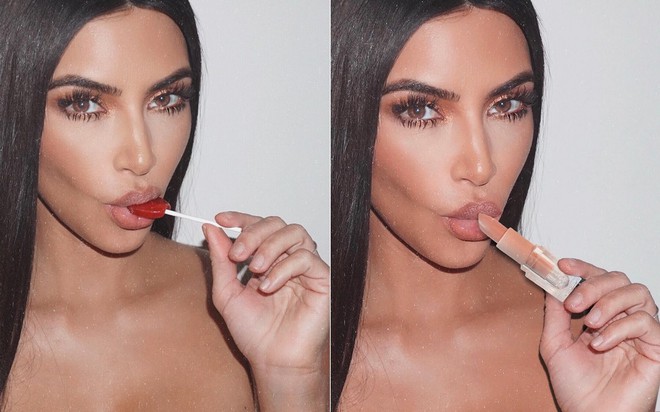 Nhanh nhẹn như Kim Kardashian: lấy ảnh cũ, photoshop tí chút thế là có ảnh mới để quảng cáo nước hoa - Ảnh 5.