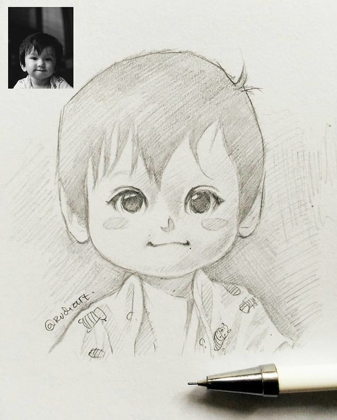 Vẽ lại mọi thứ tr&ecirc;n mạng theo phong c&aacute;ch manga, họa sĩ Indonesia được cư d&acirc;n mạng khen ngợi hết lời - Ảnh 6.