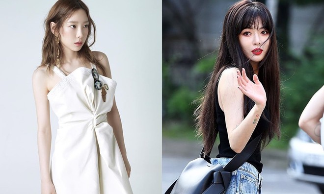 Nhìn Taeyeon và HyunA thả thính nhau, fan chỉ muốn hai nàng kết hợp ngay và luôn - Ảnh 4.