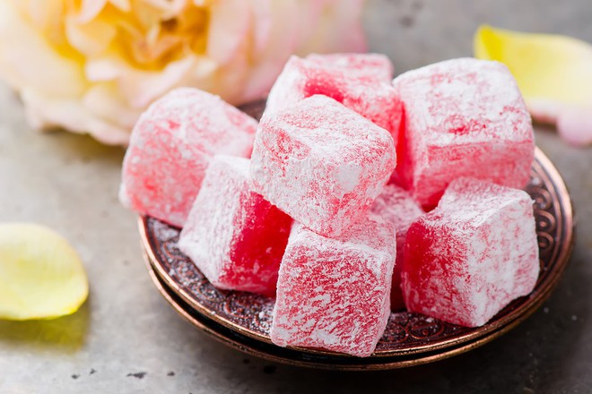 Độc đáo Turkish Delight – món kẹo dẻo ngọt ngào đầy màu sắc từ đất nước Thổ Nhĩ Kỳ - Ảnh 1.