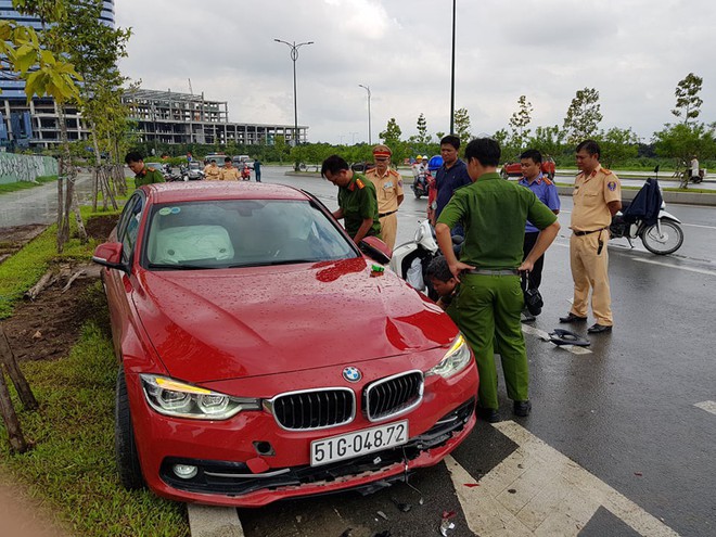 Cô gái 20 tuổi chết thảm sau va chạm với xế hộp BMW trên đường phố Sài Gòn - Ảnh 2.