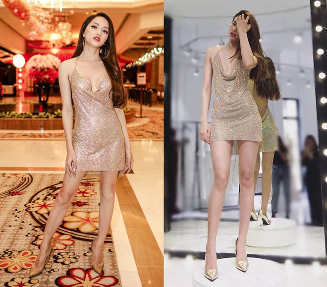 Khi Hương Giang v&agrave; Phạm Hương c&ugrave;ng diện đầm hở bạo ph&ocirc; diễn v&oacute;c d&aacute;ng, thật kh&oacute; để ph&acirc;n định được ai đẹp hơn ai - Ảnh 4.
