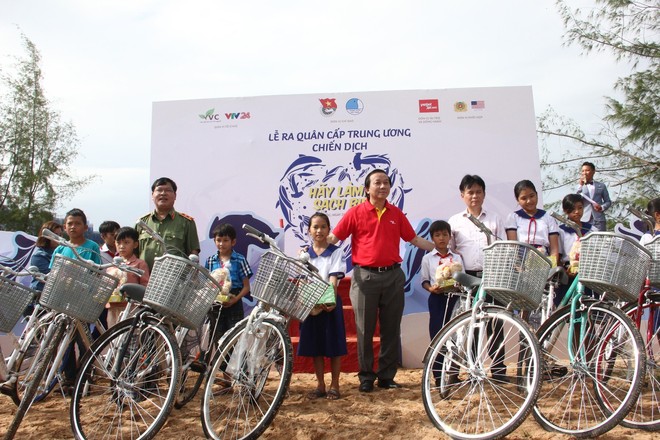 Lễ ra quân Chiến dịch Hãy làm sạch biển năm 2018 - Ảnh 4.