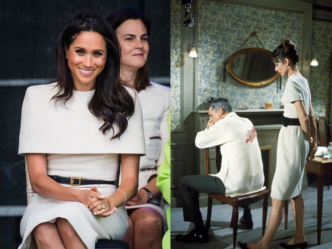 Chẳng phải công nương Diana hay Kate Middleton, dường như Audrey Hepburn mới là thần tượng thời trang của Meghan Markle - Ảnh 5.