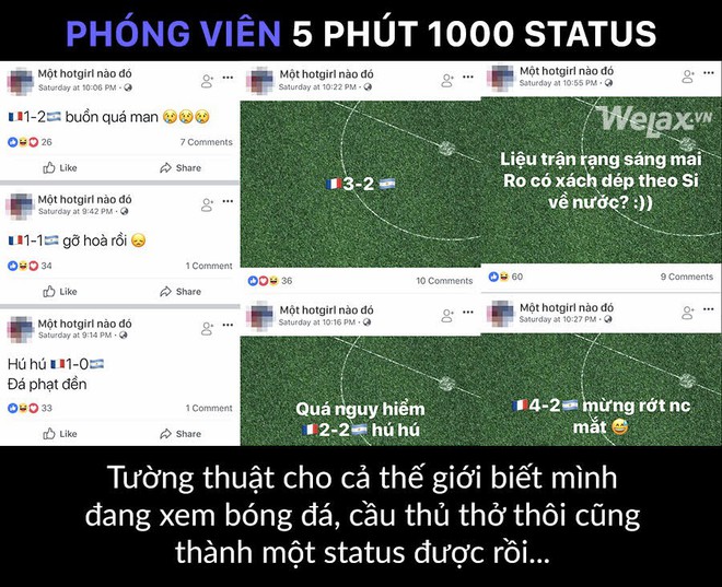 C&oacute; những người xem World Cup 1 trận đấu viết 10 status, nhưng đ&oacute; chưa phải l&agrave; điều đ&aacute;ng sợ nhất! - Ảnh 5.