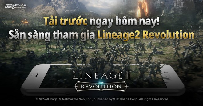 VTC Online chính thức mở cửa download Lineage2 Revolution - Ảnh 1.