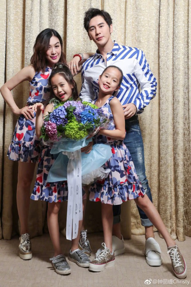 Hai cô con gái riêng của “Quả bom sex gốc Việt” Chung Lệ Đề thân thiết bên bố dượng trong ngày sinh nhật - Ảnh 3.