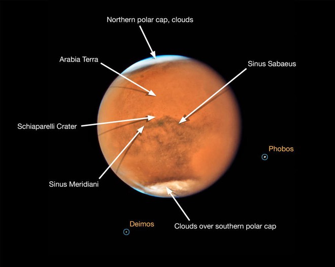 Hình ảnh mới của sao Thổ và sao Hỏa do NASA thu được: nét và đẹp đến nực cười - Ảnh 6.