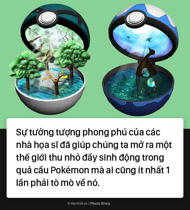 Thử tưởng tượng thế giới thu nhỏ đầy sinh động của các chú Pokémon trong quả cầu Pokéball - Ảnh 10.